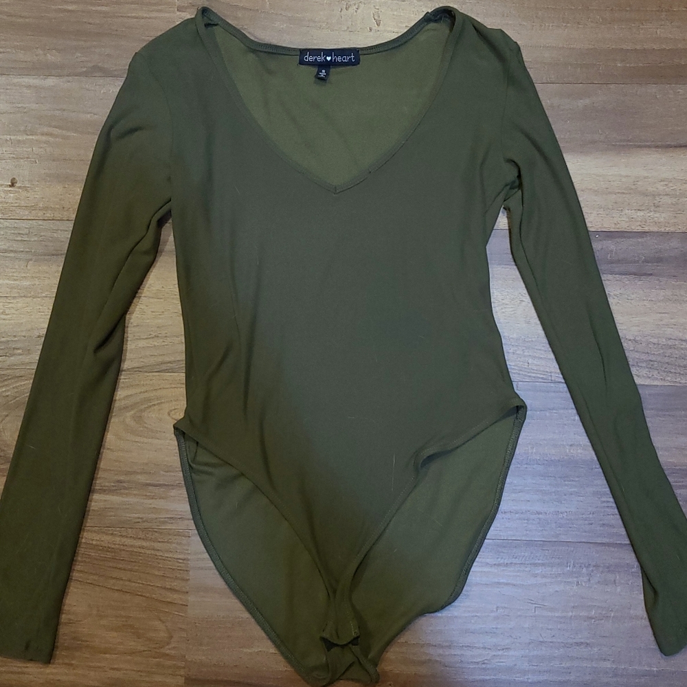 Green bodysuit